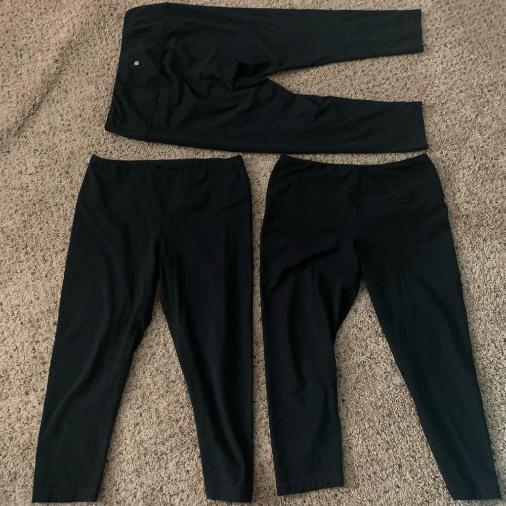 Three Pair Yogalicious Capri EUC - XL